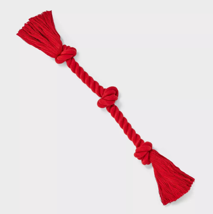 15 Inch Knotted Cotton Rope Dog Chew & Tug Toy