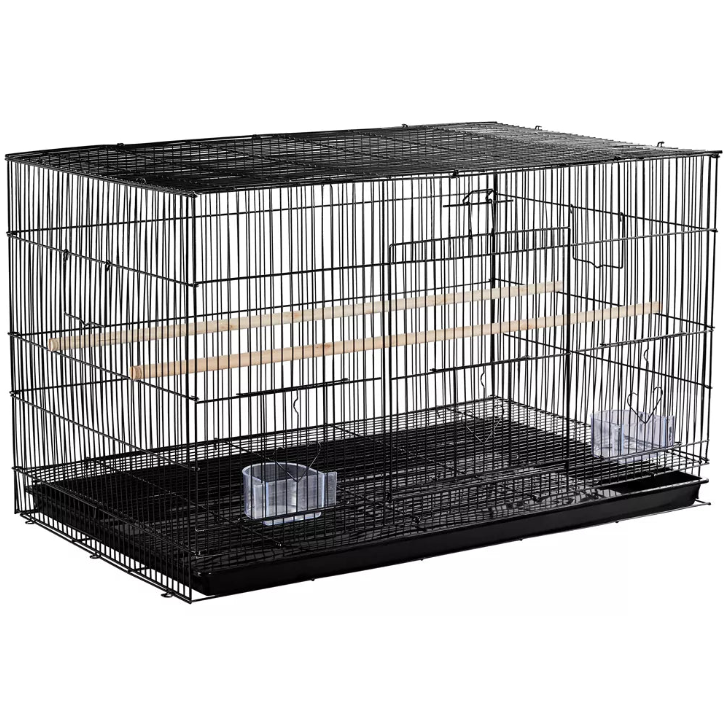 Spacious Flight Birdcage With Removable Tray