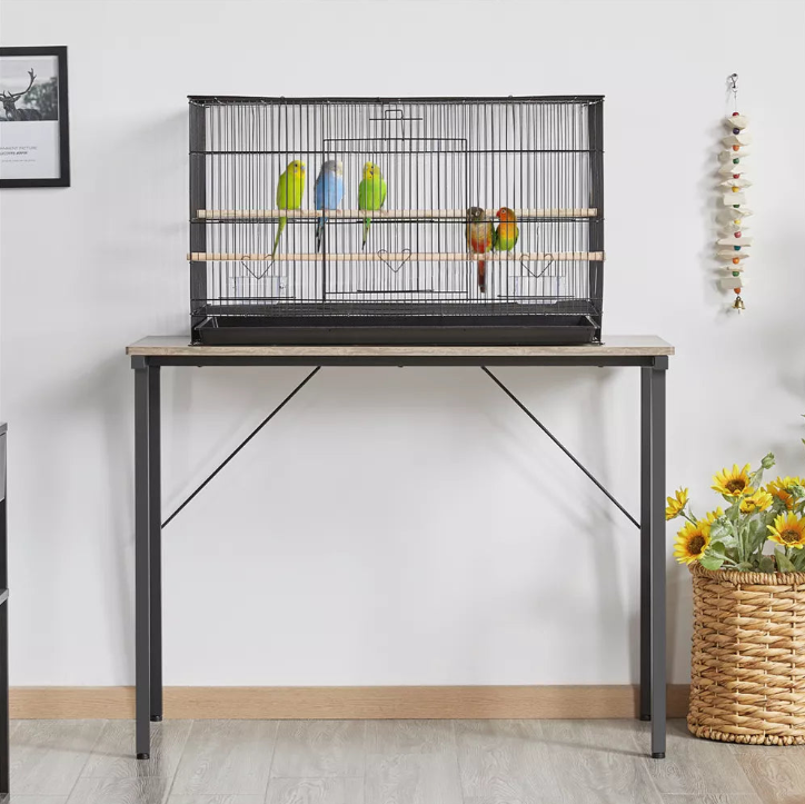 Spacious Flight Birdcage With Removable Tray